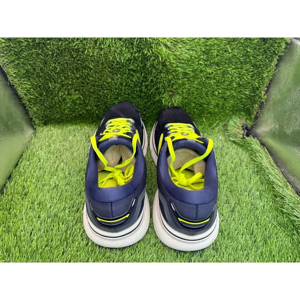 Brooks Ghost 15 1103931D429 Athletic Sneaker Men's 10D Blue Mesh Running Sports
